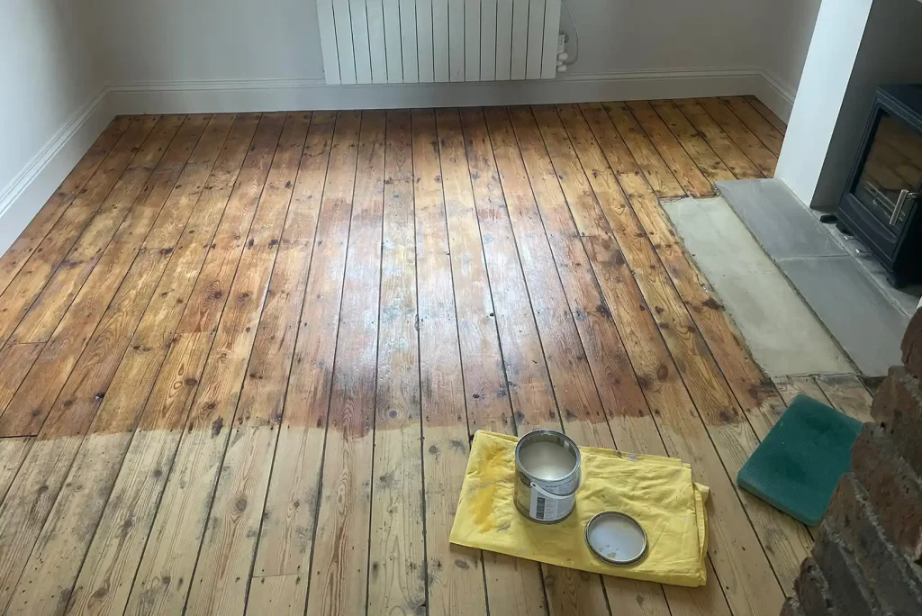 Flooring (Sand & Wax) 1of 2